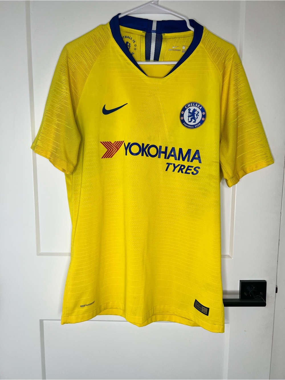 Chelsea 2018/2019 Nike Yellow VaporKnit Football Jersey Top